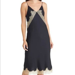 New rag & bone lace silk slip dress